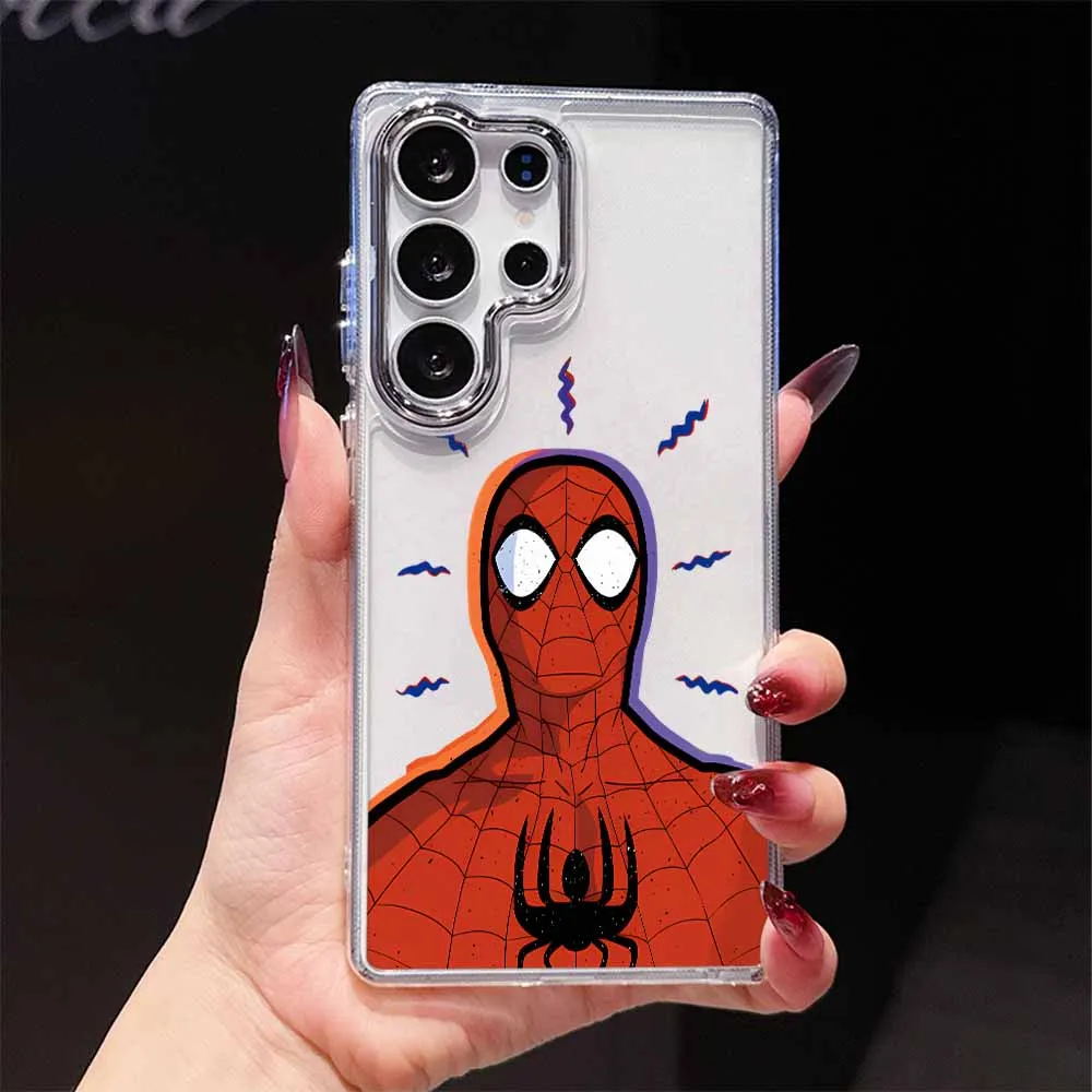 Spider-Man Anime Transparent Soft Phone Case