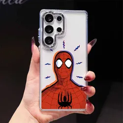 Spider - Man Anime Transparent Soft Phone Case - Samsung S26 Ultra5G (LYtm01)