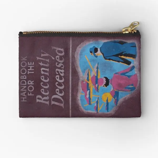 

Handbook For The Recently Deceased Zipper Pouches Bag Storage Cosmetic Socks Key Underwear Small Coin Wallet Money Pure Panties