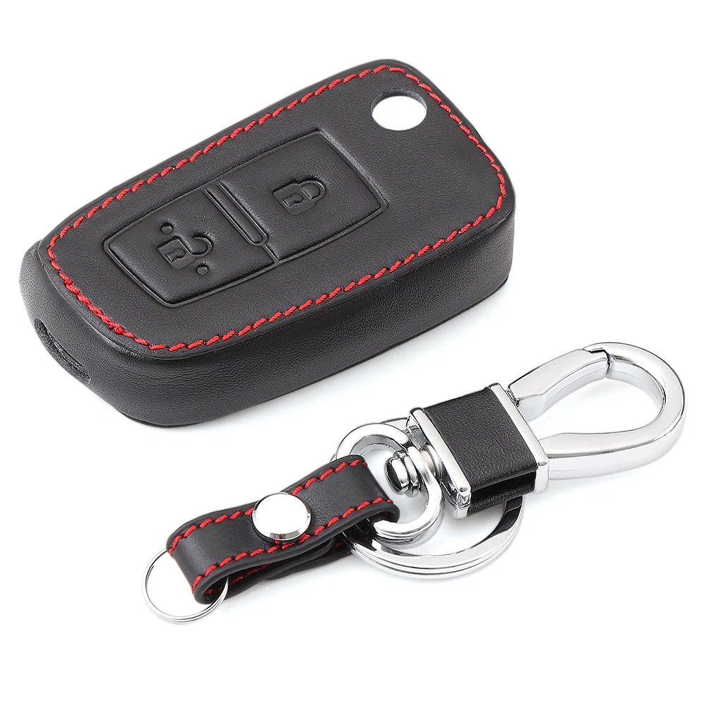 Genuine Leather Key Cover For Nissan Qashqai J11 X-trail Murano Maxima Tiida Altima Quest Juke Geniss Case Shell Keychain Keybag