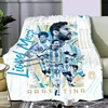 Football star Printed Picnic Blankets R-ronaldo M-Messis Warm Blanket Soft and Comfortable Blanket Home Travel Birthday Gift 6