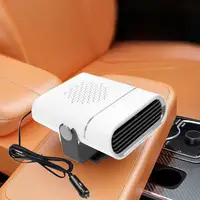Chauffage de voiture portable 12V 120W, chauffage rapide automatique, ventilateurs, climatisation, hiver, dégivrage de pare-brise 5