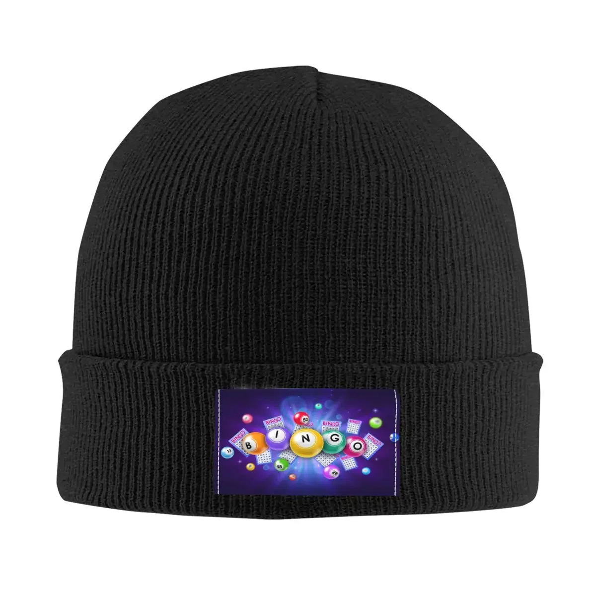 

Hot Game Bingo Beanie Cap Unisex Winter Warm Bonnet Homme Knitting Hats Hip Hop Outdoor Skullies Beanies Hats For Men Women