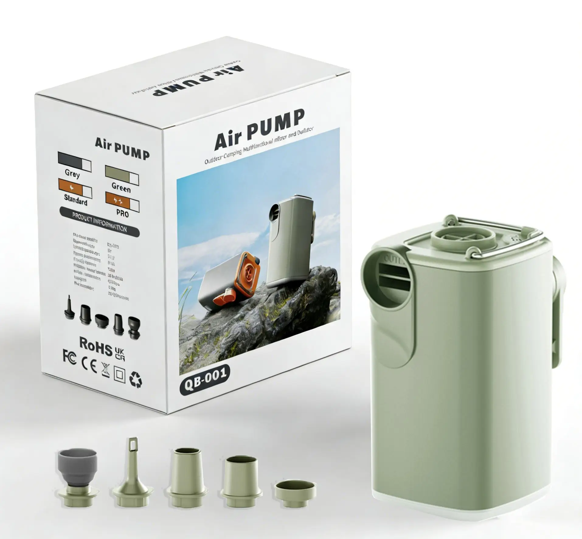 Electric Vacuum Pump for Storage Bags EU US Plug Portable thumbnail 3