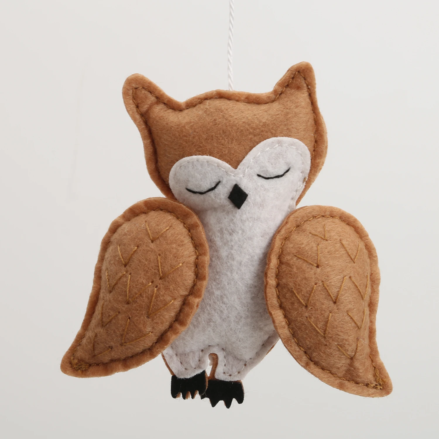 Woodland baby mobile forest animals squirrel Owl Deer baby cot mobile