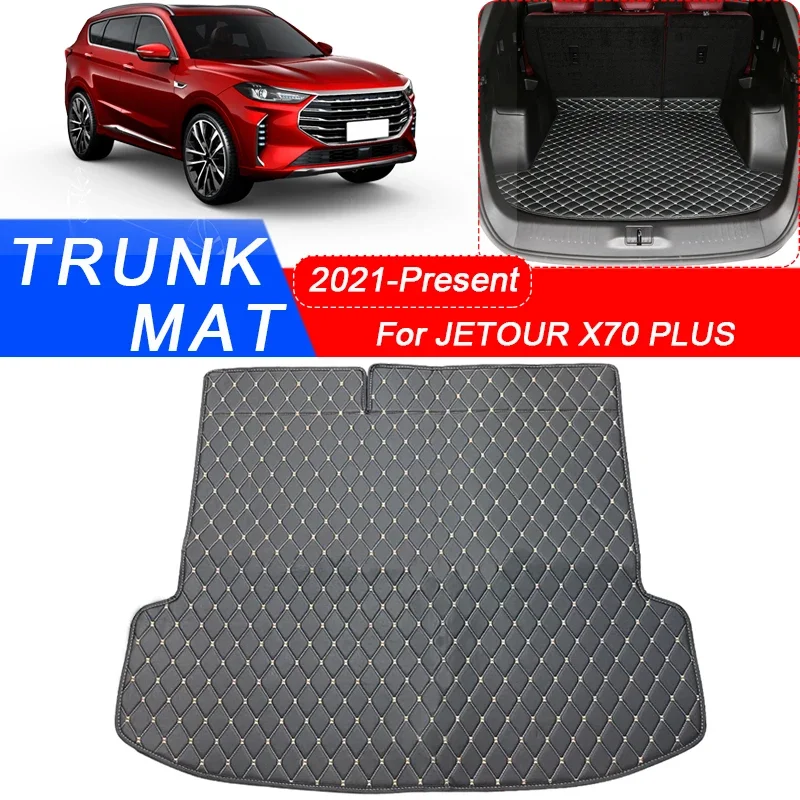 

Car Styling Custom Trunk Main Mat For JETOUR X70 PLUS 2021-2025 Waterproof Anti Scratch Non-slip Protect Cover Auto Accessory