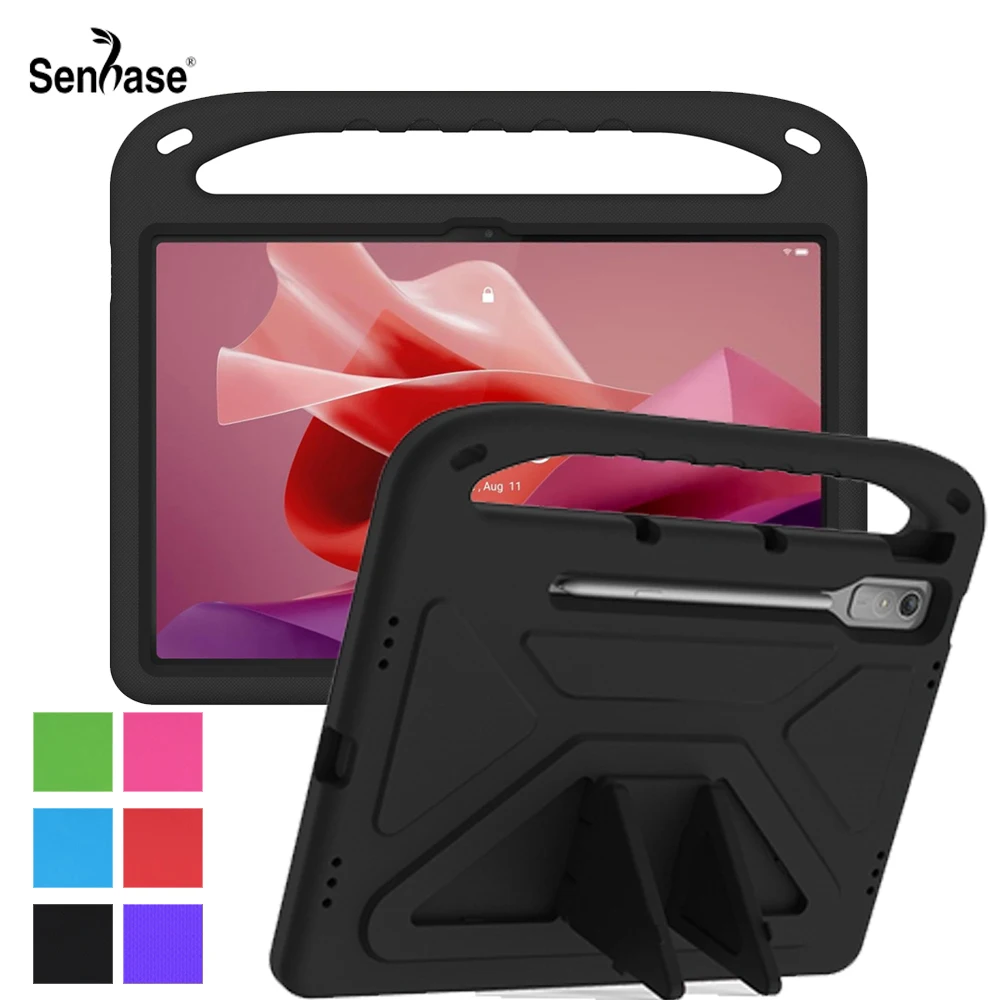 Eva Portable Antiurto Kids Safe Handle Stand Tablet Cover Per Lenovo Tab P12 2023 12.7 Pollici Tb-371Fc Tb-370Fu Tb-370Xu Case