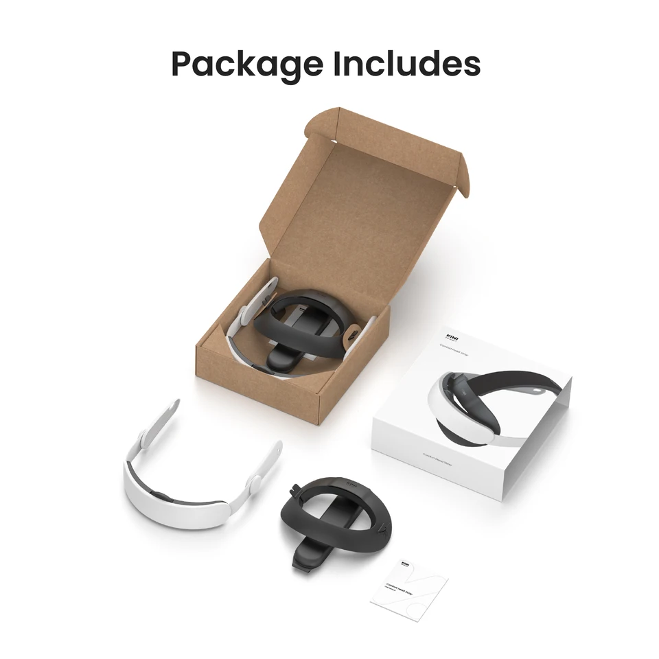 KIWI デザイン K4 コンフォート ヘッド ストラップ Quest 3/Quest 3S