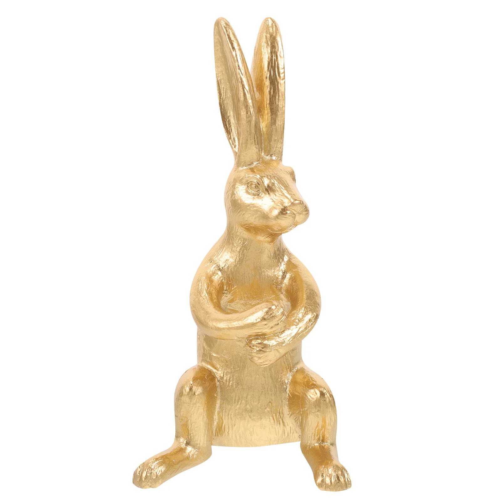 

Rabbit Ornament Bunny Statue Decorations Ornaments Living Room Resin Desktop Statues Livingroom