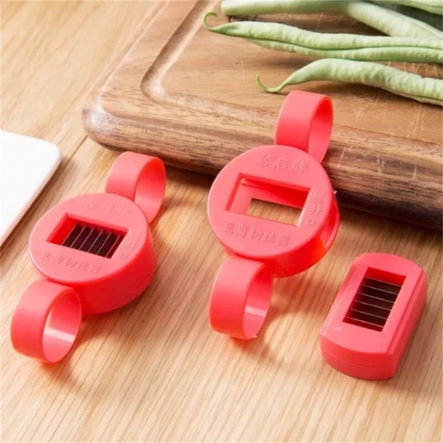 Bean Slicer Designed Just for Runner Beans Cutter Green Bean Vegetable Runner Slicer Cutter Stringer Remover Peeler Kitchen Tool - Image 4
