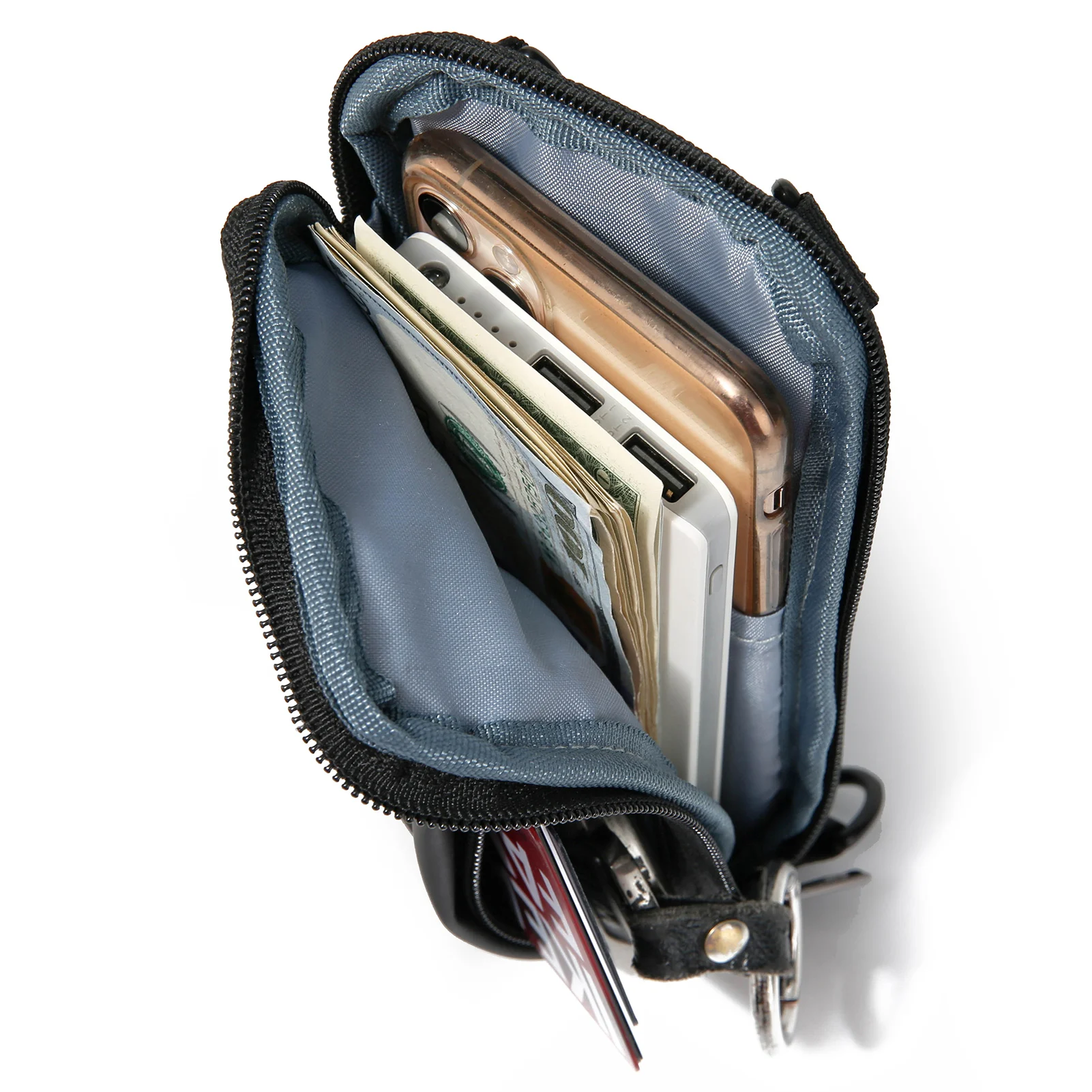 Phone Bag Waterproof Oxford cloth Men mobile phone bag Shoulder Bags for man Waist Phone Pouch Fit 6.5 Inch Phones to use 5