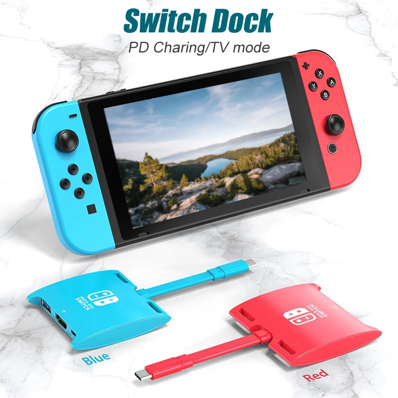 Switch Dock TV Dock for Nintendo Switch Portable Docking Station USB C