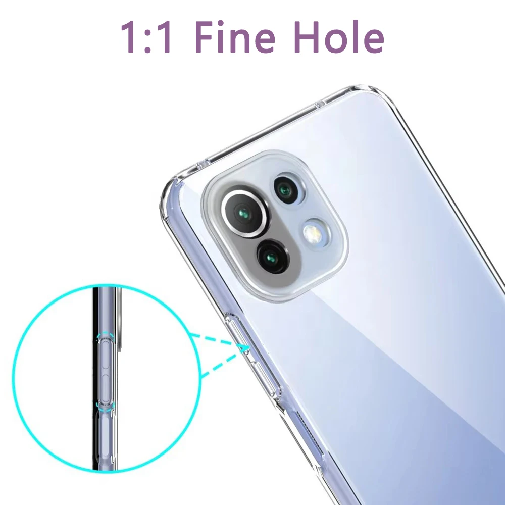 Ultra Thin Clear Silicone Soft Case - Transparent Back Cover