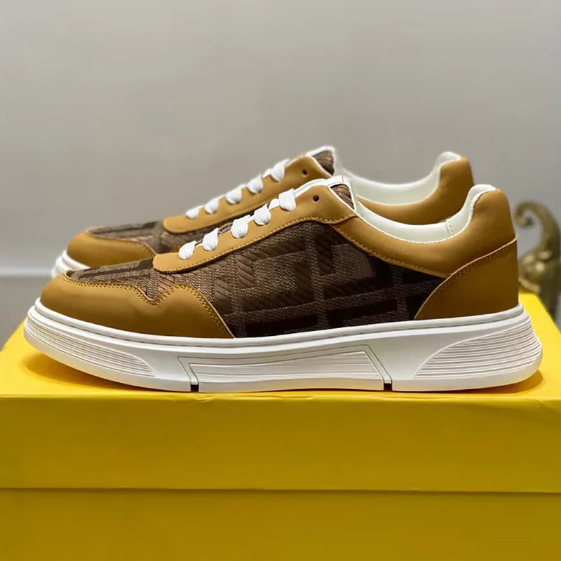 

2024 Spring Autumn New Men's Casual Shoes Fashion Versatile Splicing Shoe Upper Design Anti Slip And Wear-Resistant Men's Shoes