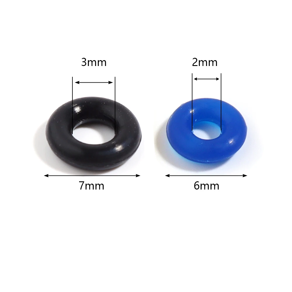 100pcs Colorful Silicone Positioning Beads for DIY Jewelry and Accessories