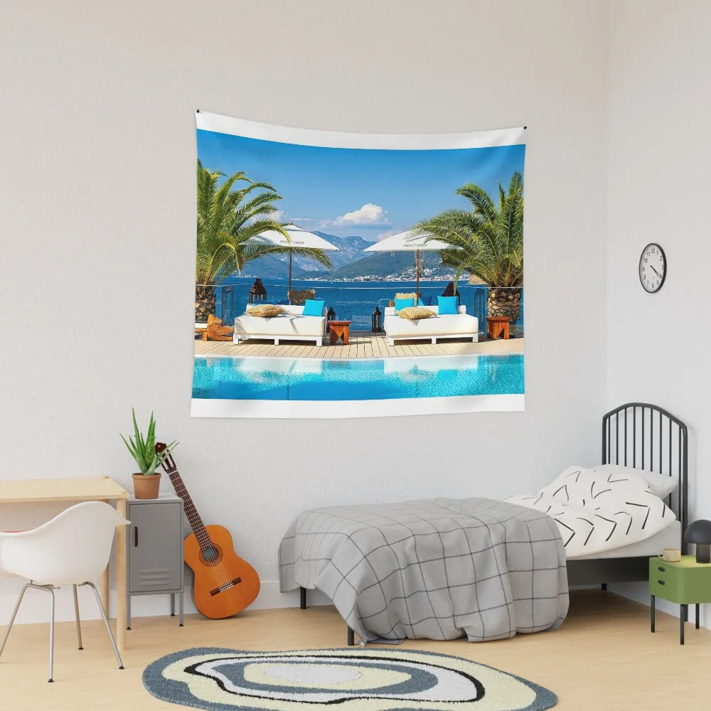 

Montenegro Hotel Tapestry Wallpaper Aesthetic Room Decors Tapestry