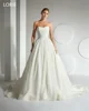 LORIE A-line Off The Shoulder Wedding Dresses Classical Mermaid  Bridal Gown Sweetheart Elegant Wedding Party Gowns Customized 2
