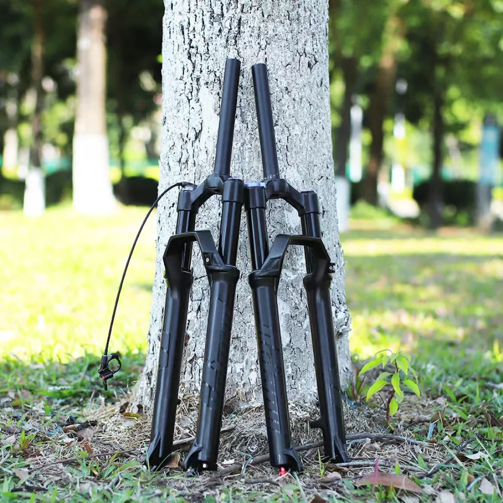 BOLANY Bike Fork Solo Air with Rebound Damping MTB Front Suspension