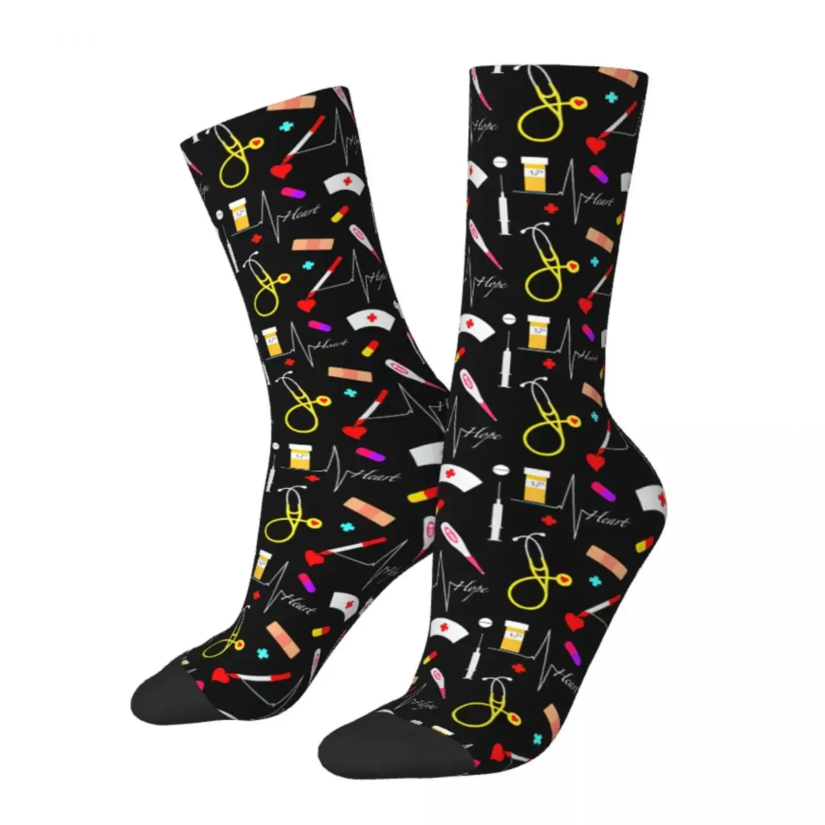 New Male Men Socks Casual Cute Nurse Sock Supplies Sport Women's Socks Spring Summer Autumn Winter