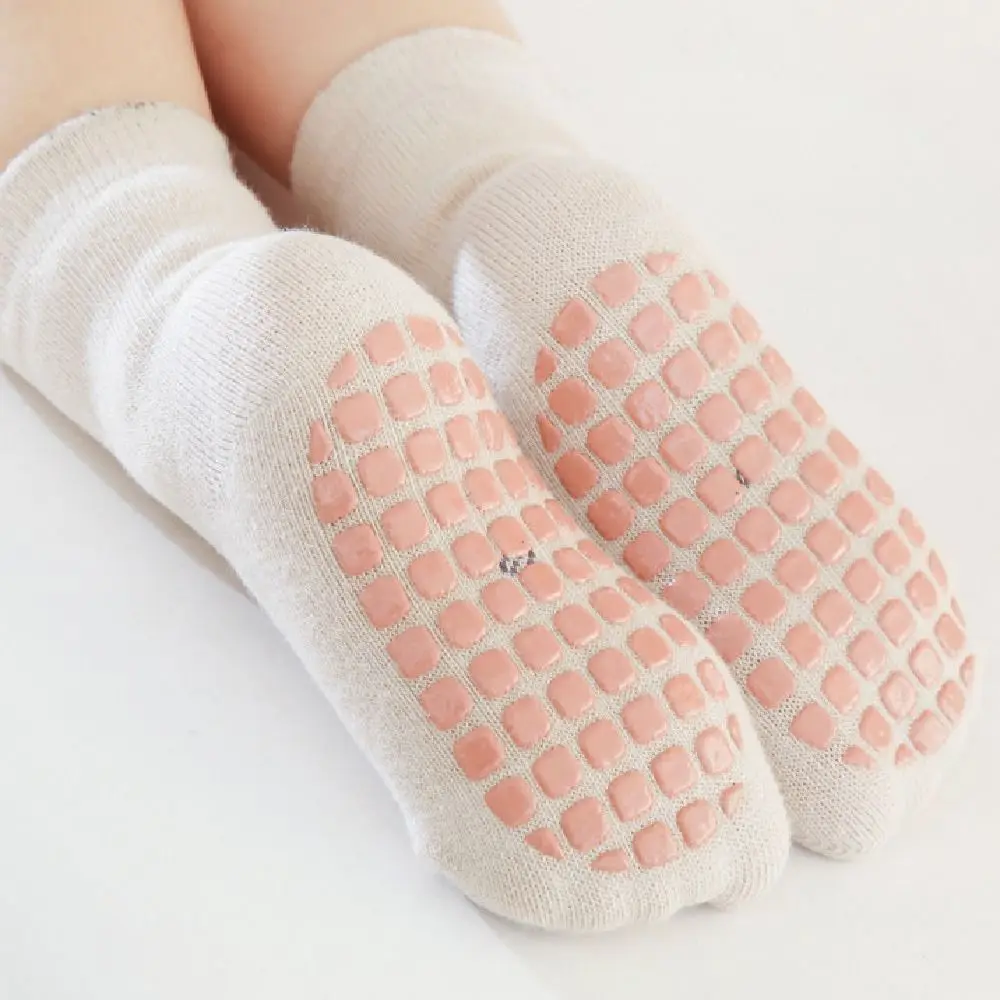 5Pairs Trampoline Socks Non-slip Baby Floor Socks Breathable Cute Newborn Cotton Socks Soft Fashion Toddle Step Socks Children