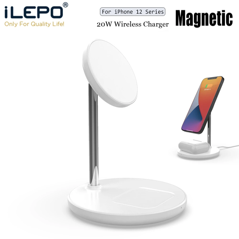 wireless charging station Qi Magnetic Wireless Charger For Iphone 13 12 11 XR Pro Max Magnetic Mobile Phone Holder Fast Charging Wireless Chargers Station wireless chargers