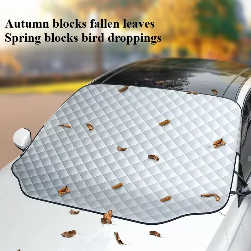 For Audi A3 8L 8P A4 B6 B7 B8 A6 C5 C6 4F RS3 Q3 Q7 TT 8L 8V S3 Car Front Windshield Sunshades Anti-Snow Cover Ice Frost Guard