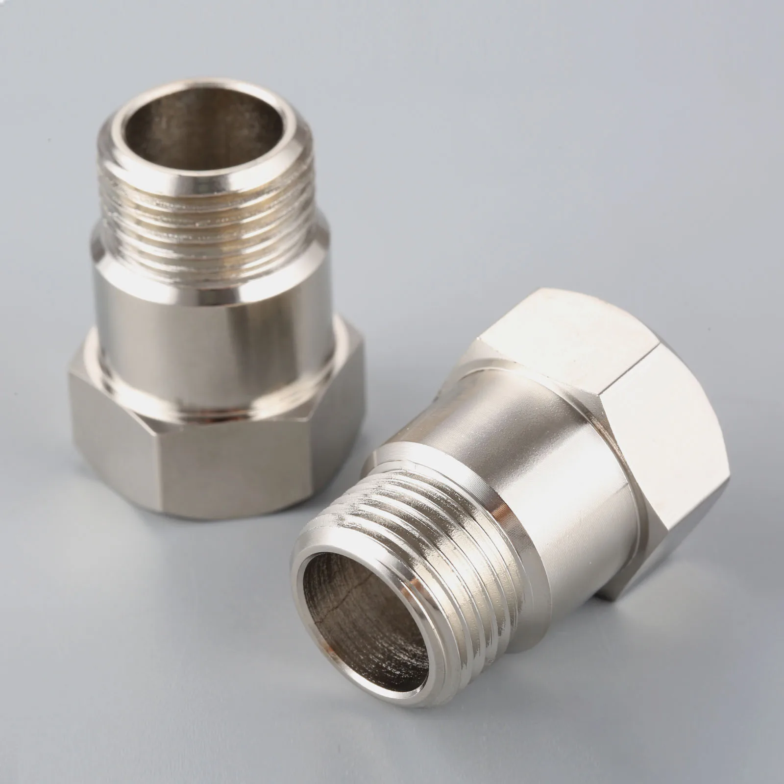 Yetaha 2Pcs Universal Oxygen O2 Sensor Spacer Adapter M18 x1.5