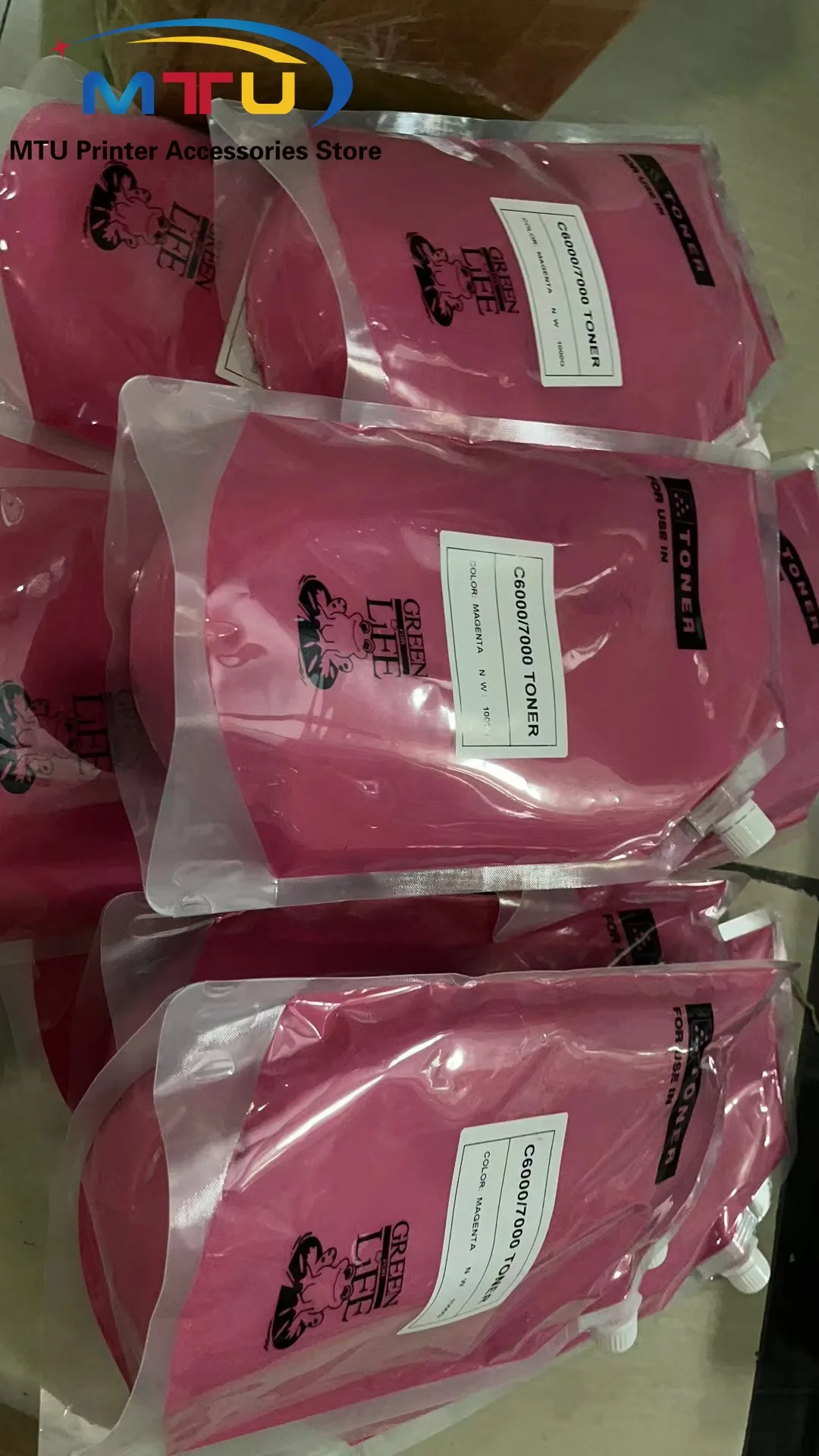 

10 кг Тонер-порошок для Konica Minolta Bizhub Pro C6000 C7000 пурпурный