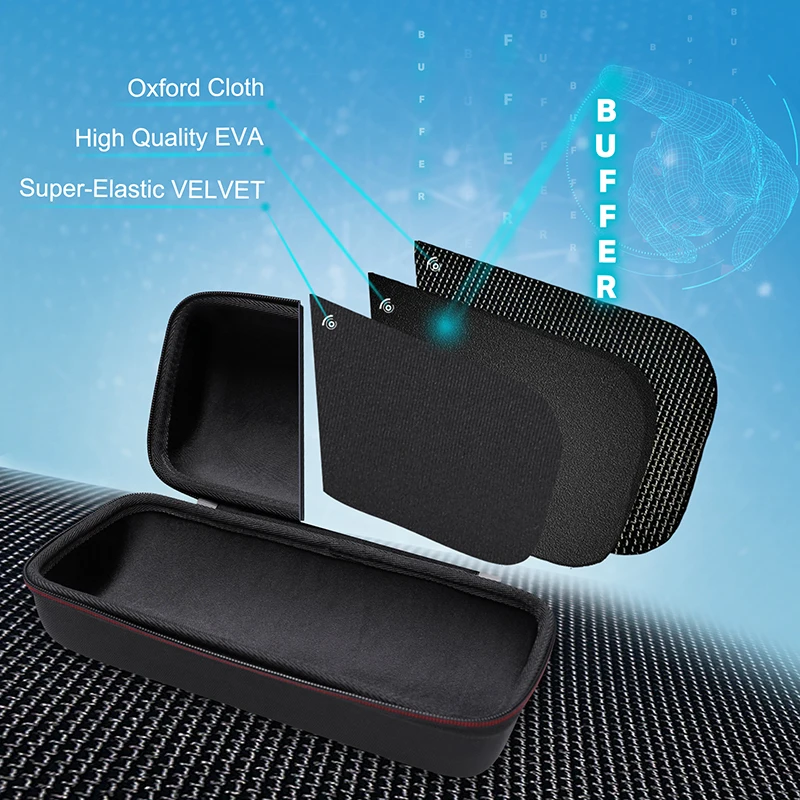XANAD EVA Hard Case for Wireless Portable Speaker - Protective Carrying Storage Bag