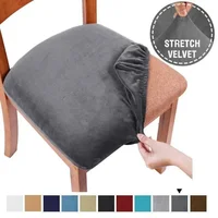 Dining Room Chair Seat Covers Removable Washable Elastic Cushion Covers For Upholstered Dining Chair 1