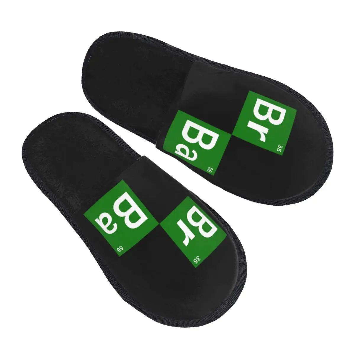 

Breaking Bad House Slippers Women Soft Memory Foam Slip On Hotel Slipper Shoes