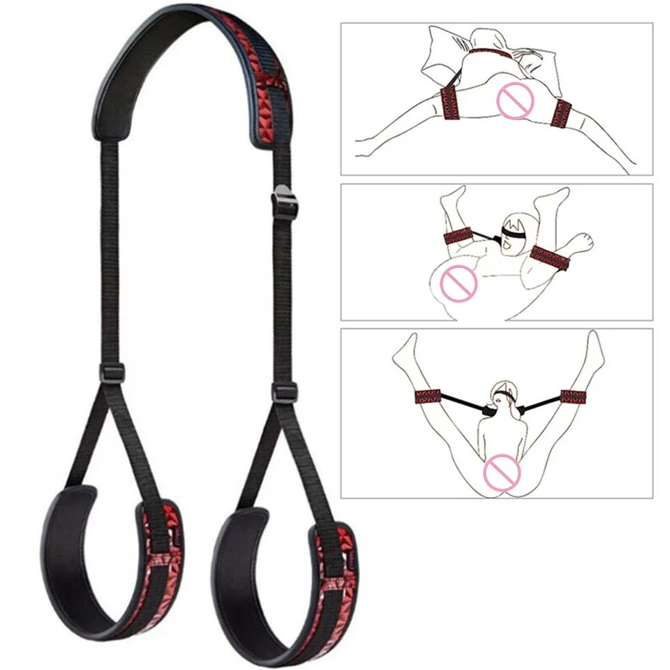 Sex Swing Bondage kit SM Thigh Restraint Sling Legs Binding Slave Fetish Sex Toy for Women Couples Adult Games Product