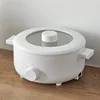 Electric Cooking 3L Pot Multifunction Mini Household Egg Omelette Pancakes Electric Fried Steak Frying Pan Non-Stick Slow Cooker 2