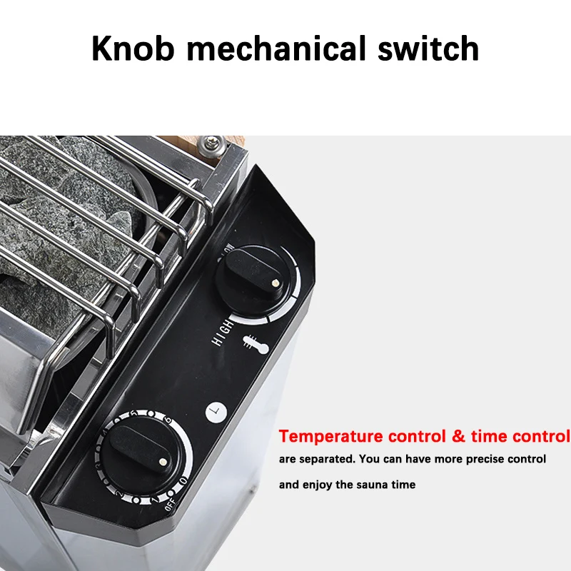 3kw/3.6kw Sauna Heater 220V Sauna Steam Generator Home Use Heating Furnace Room Dry Equipment 5