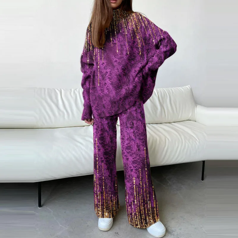 Women Autumn Hooded Tracksuit sets Elegant pullovers +Drawstring long Pants Set Female casual sport Two Piece Sets