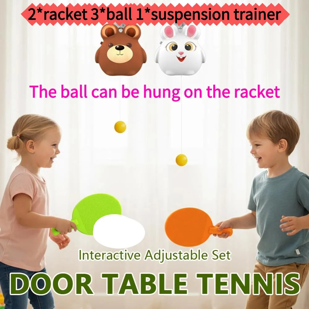 Plastic Indoor Hanging Table Tennis Trainer for Kids and Adults