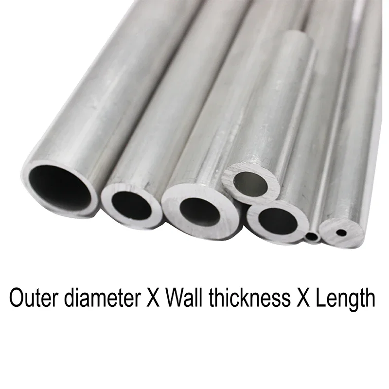 Versatile Aluminium Round Pipe Tube with Multiple Outer Diameter Options
