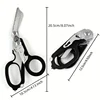 Multifunctional Belt Cutting Scissors Raptor First Aid Expert Tactical Folding Scissors Outdoor Survival Tools Combo Tijeras 6