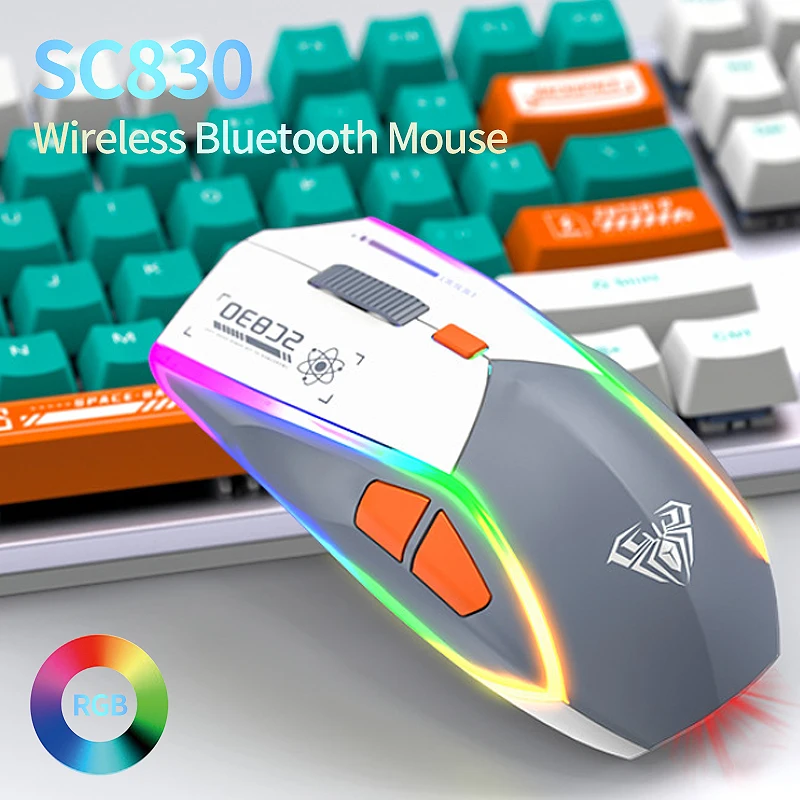 

Проводная игровая мышь SHUIZHIXIN SC830, USB, Bluetooth, 2,4 ГГц