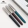 Jinhao Fountain Pen 86 Series Retro Resin Silver Color Cap Writing Pens Back to School Stationery High-Quality Aesthetic Present 3