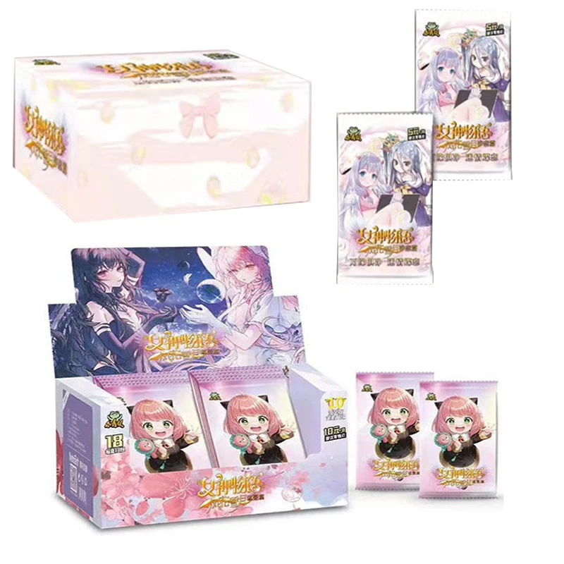 

Anime Goddess Story Collection Cards Booster Box Anime Games Girl Party Swimsuit Bikini Feast Doujin Toys and Hobbies Gift