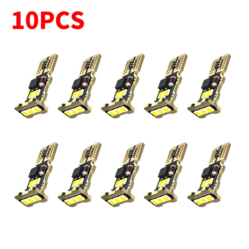 ڵ CANBUS 9SMD LED , ڵ DRL Ŀ   , T10 192 194 168 COB W5W, 10 