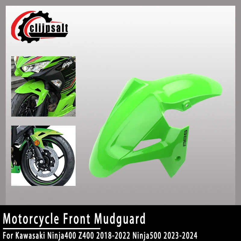 Motorcycle Front Fender Mudguard Tire Splash Mud Guard Shell For Kawasaki Ninja 400 Z400-Ninja500