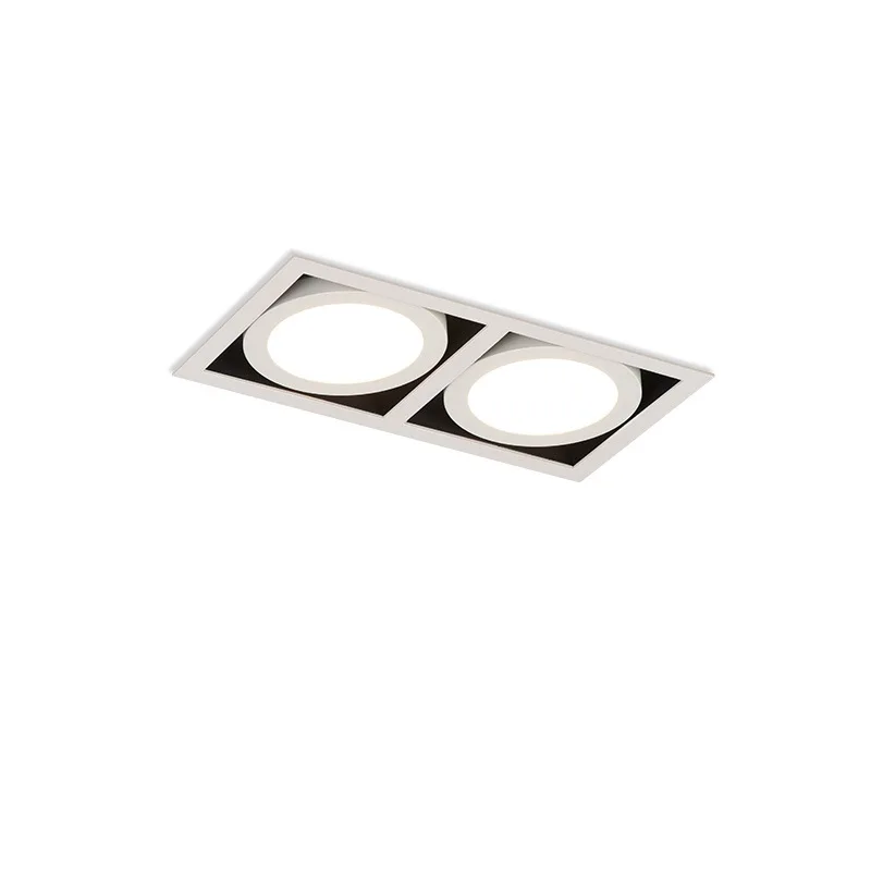 

Ceiling Downlight Nordic Design Ceiling Spot Light Bedroom AC110V 220V 10W 20W Recessed Spotlights Square Warm White For Bedroom