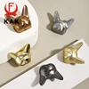 KAK Bulldog Design Wall Hanging Hooks Coat Hook Bag Hat Rack Rackers Zinc Alloy Wall Decorations for Kis Hardware Fittings 5
