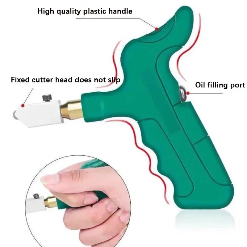 Glass Cutter Glass Cutting Tools Tile Glass Multifunction Cutter Set Ceramic Floor Porcelain Cutter Ceramic Cutting Scratcher