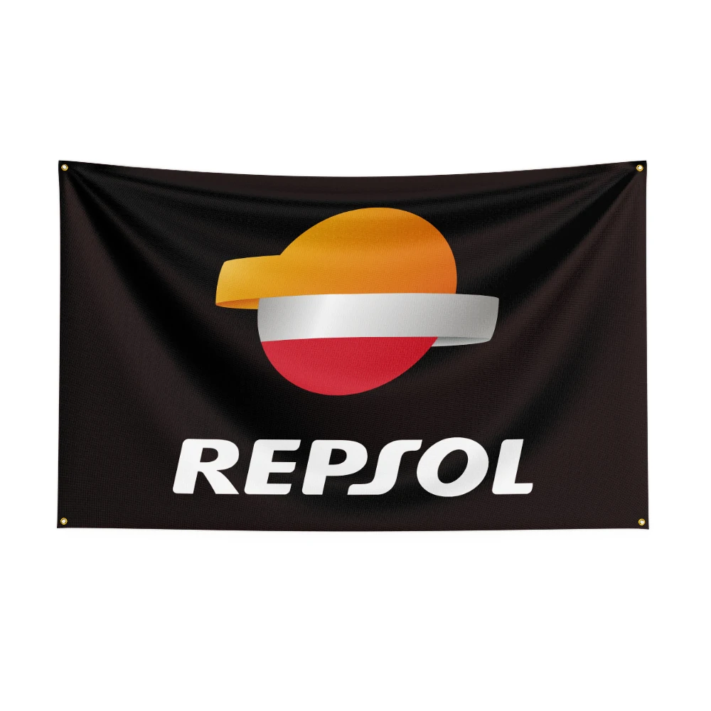 

3x5 Fts Repsols Racing Oil Flag for Decor
