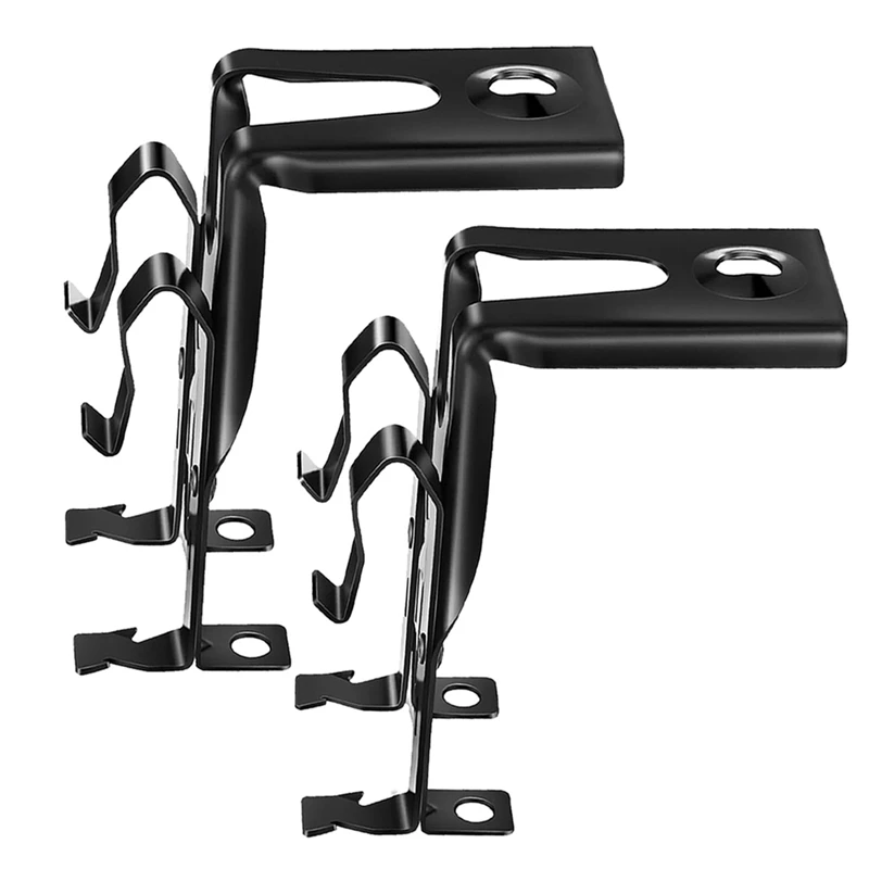 New 2 Pcs Garage Door Sensors Bracket, Sensor Kit Brackets, For Liftmaster/Chamberlain/Craftsman Garage Door Sensor