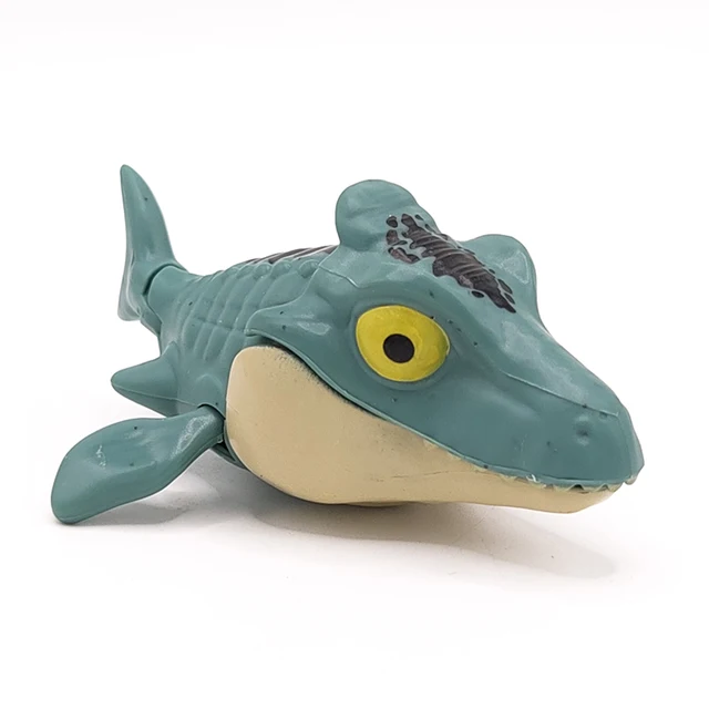 Jurassic World Finger Mossaurus Dinosaurs Fidget Toys Blue Interactive Biting Hand Tricky Creative Dinosaur Child Kids Xmas Gift 2