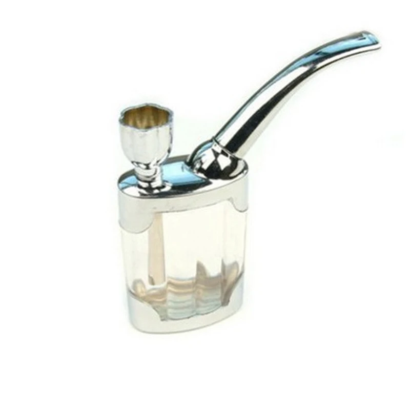 Portable Mini Water Tobacco Smoking Pipe Vintage Hookah Filter Pipe Hose Cigarette Holder For Man Gift herb smoking pipe tobacco pipe hookah water pipe smoking pipe